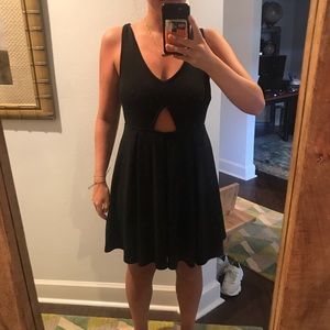 Black Dress with cutout